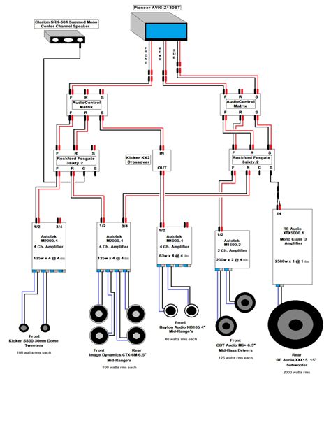 Component Speaker Crossover Wiring Diagram