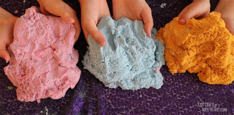 The Best Homemade Kinetic Sand Recipe Diy Kids Craftskids Crafts By