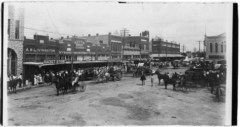Fourth Of July Parade Stephenville Texas Ca 1890s Side 1 Of 1