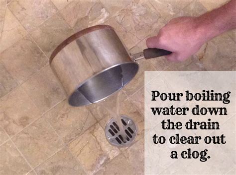 How To Unclog A Shower Drain With Standing Water Shop Save 60