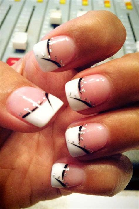 I Bet The Most Classic Nail Design In The World Should Be The Elegant White Tipped French