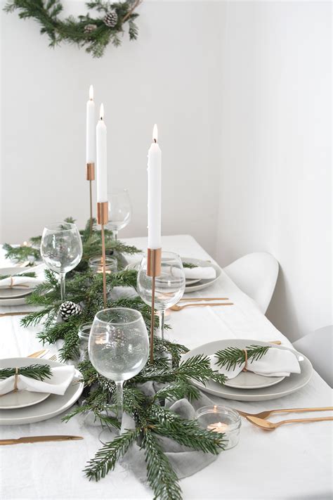 In these page, we also have variety of images available. how to create a modern christmas tablescape | BURKATRON