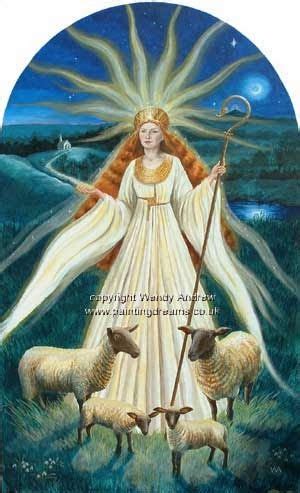 The Aeternal Swirling Fight Celtic Goddess Celtic Gods Brigid