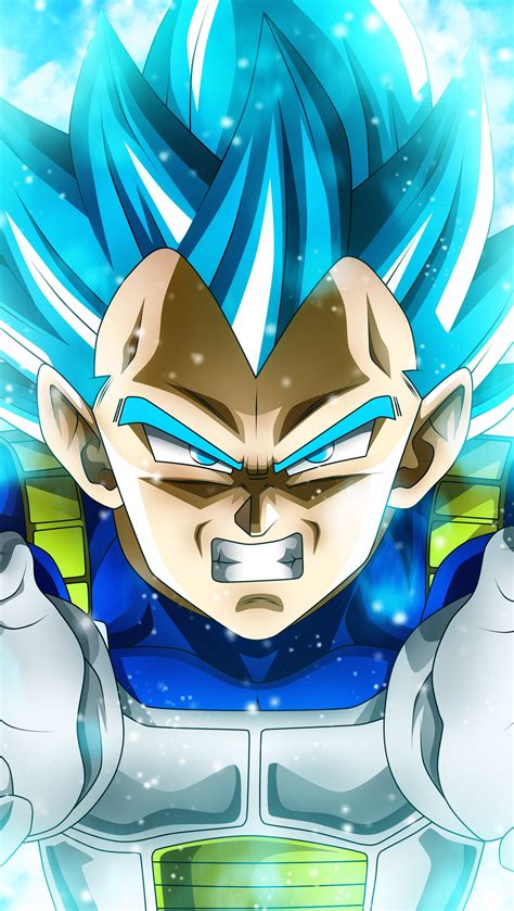 Vegeta Super Saiyan Blue From Dragon Ball Super Anime