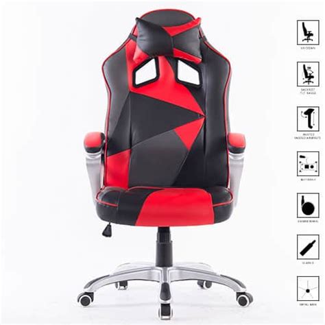Ant Esports 8077 Red Gaming Chair At Cheapest Price In India