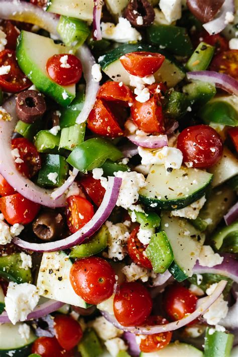 Greek Salad Recipes Easy Recipes Online