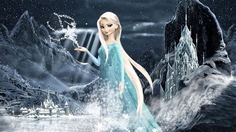 Frozen 1920x1080 Elsa Snow Night By Muehlich86 On Deviantart