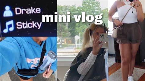 MINI WEEKEND VLOG Drakes New Album Getting My Hair Done Fathers Day