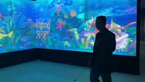 3d Interactive Touch Screen Immersive Projection Interactive Floorwall