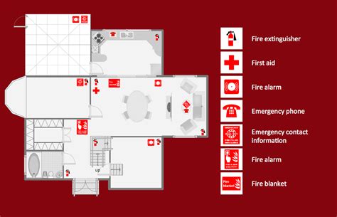Conceptdraw Samples Building Plans — Fire And Emergency