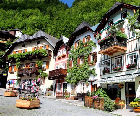 Hallstatt Austria Hallstatt House Styles Alpine Village