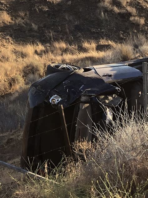 2 hospitalized with serious injuries after rollover crash on HWY 166