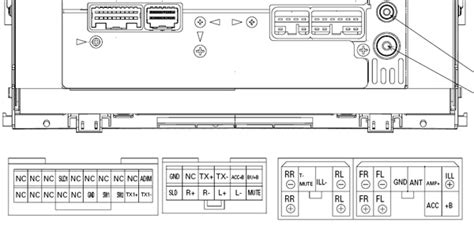 Toyota Land Cruiser Prado (2002-2004) P7809 Head Unit pinout diagram