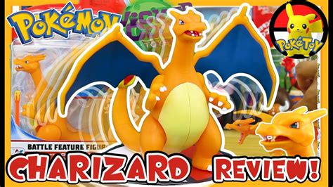 Wicked Cool Toys Pokémon Charizard Battle Feature Figure Review And