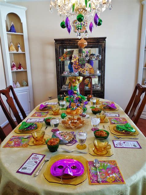 More ways to get creative with your party invitations. Teatime Journeys: Mardi Gras Tea Party