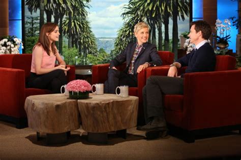 Emma Watson The Ellen Show March 2014