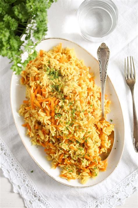 Easy Carrot Rice One Pot Rice Side Dish