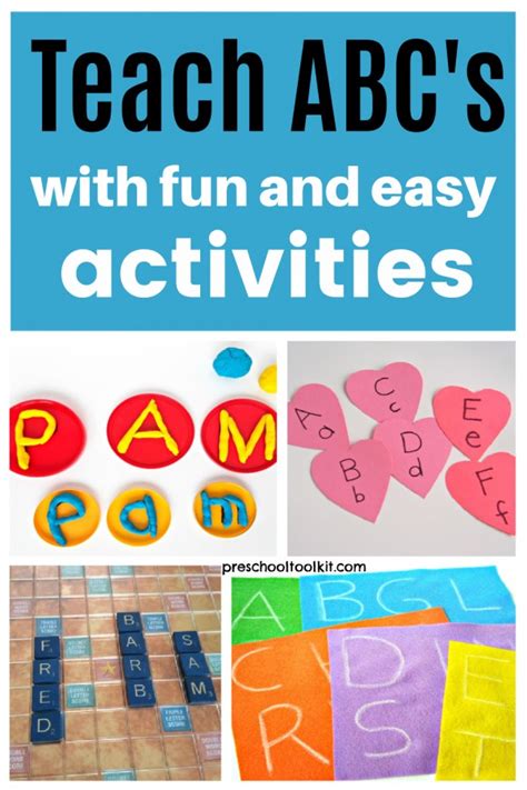 Literacy Activities For Preschool And Kindergarten Preschool Toolkit