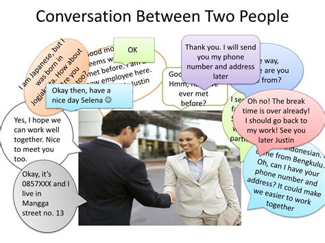 Ppt Conversation Between Two People Powerpoint Presentation Free
