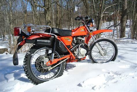 Sorry, no maintenance records were turned in with this bike. One Year In The US - 1977 Honda CT125 - Bike-urious