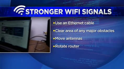 Tips For Getting A Stronger Wifi Signal