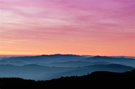 Idyllic Landscape At Dawn Photograph By Alexsava