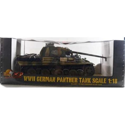 21st Century The Ultimate Soldier Xd Wwii German Panther Tank Scale 118 Mib