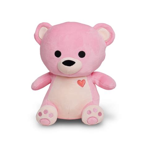 Avocatt Pink Bear Stuffed Plush 10 Inches Stuffed Bear Plushie