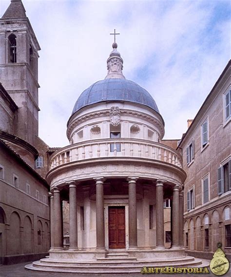 Templete San Pietro In Montorio Bramante Renacimiento Arquitectura