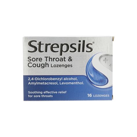 Strepsils Sore Throat And Cough Lozenges 16s Bodycare Online