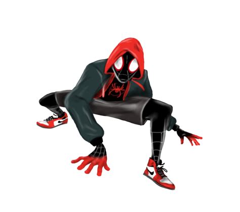 Miles Morales Spiderman Png Free Logo Image