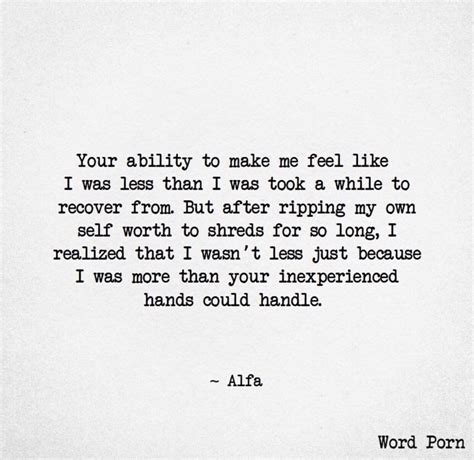 Your Ability To Make Me Feel Less Typed Poem Motivational Etsy In