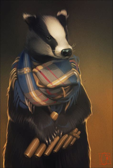 Badger By Gaudibuendia On Deviantart Badger Illustration Character Art Furry Art