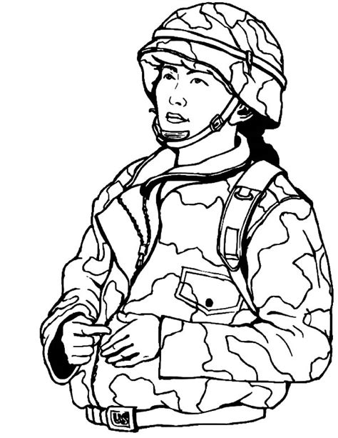Military Soldier Drawing At Explore Collection Of