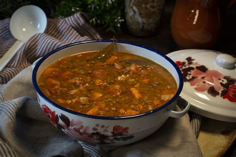 Lentejas Guisadas Con Chorizo Y Patatas La Cocina De Frabisa La