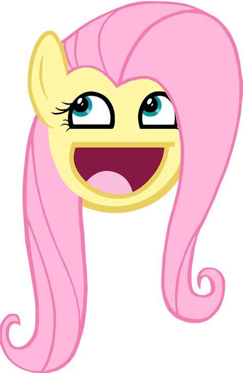 Fluttershy Awesome Face By Wakabalasha On Deviantart