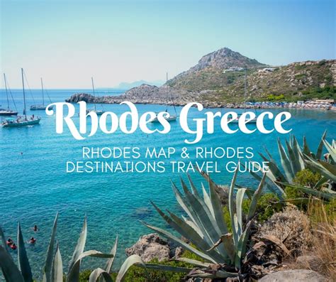 Rhodes Map Rhodes Destinations Guide Places To Visit In Rhodes Greece