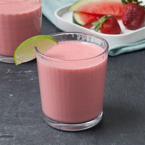 Watermelon Strawberry Smoothie Recipe Eatingwell