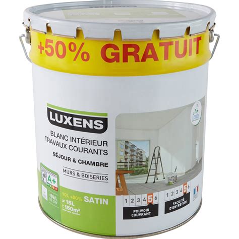 Avis peinture salle de bain luxens bright shadow online / how to adapt your bathroom to every moment of life?. Peinture luxens satin leroy merlin - Planetbowling117