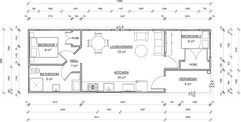 Two Bedroom Plan