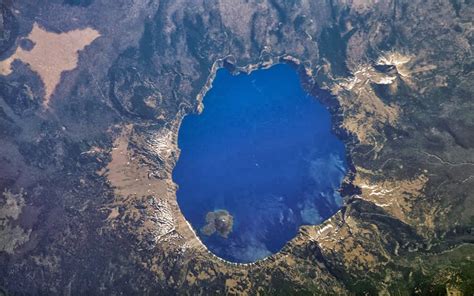 Wildfire Has Nearly Reached Rim Of Crater Lake In Crater Lake National