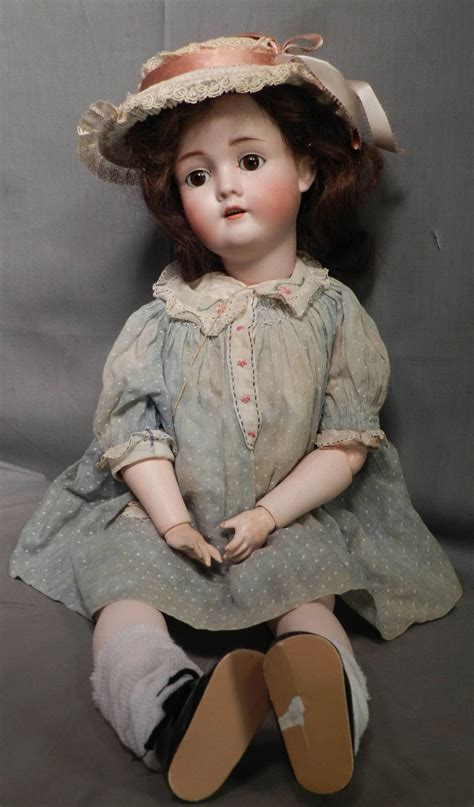 Antique K H Kley Hahn Walkure Germany Bisque Doll Jointed Compo Body
