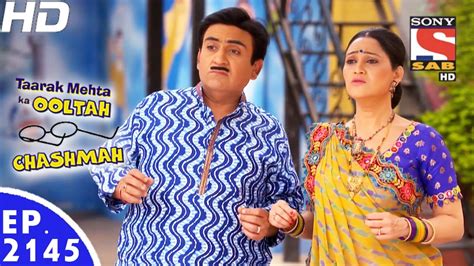 taarak mehta ka ooltah chashmah तारक मेहता ep 2145 24th feb 2017 youtube