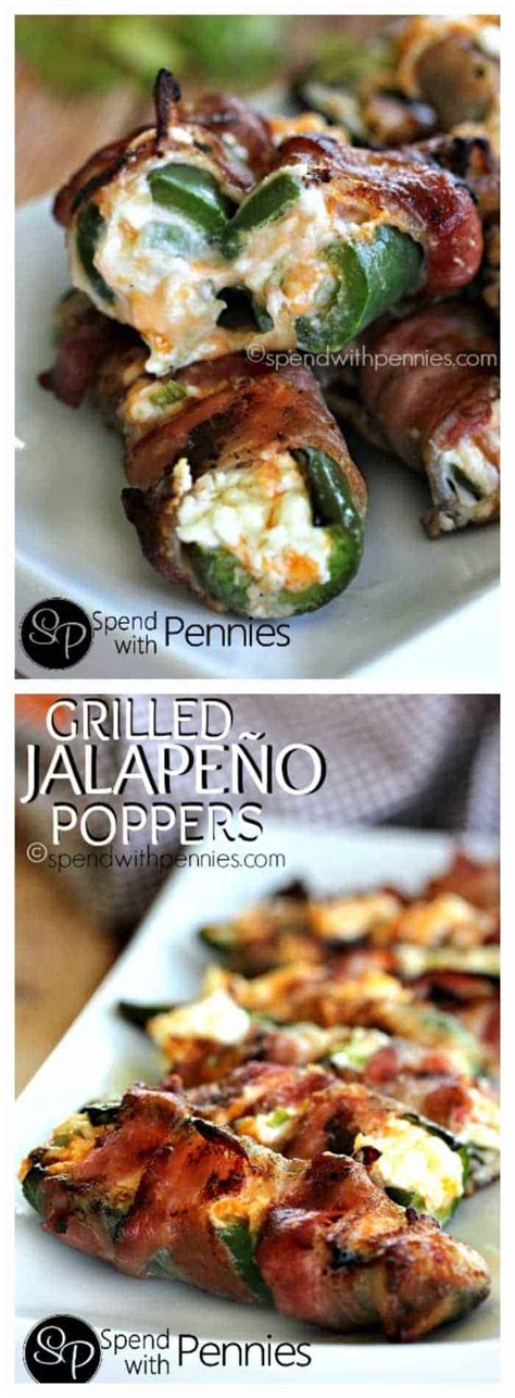 Bacon Wrapped Jalapeño Poppers Spend With Pennies