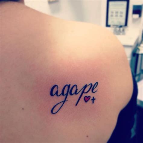 10 Best Agape Tattoo Ideas You Have To See To Believe Outsons