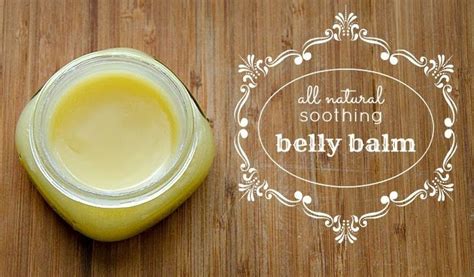 All Natural Belly Balm For A Happy Pregnant Belly The Balm Homemade Beauty Diy Natural Products
