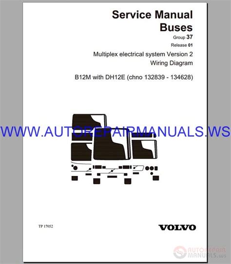 Volvo B12m Electrical Schematic Service Manual Buses Auto Repair