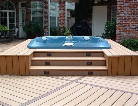 How To Install A Hot Tub On Top Of Your Home Deck Ideas How To Build