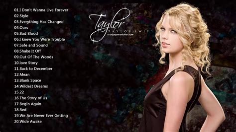Taylor Swift テイラースウィフト 人気曲 メドレー Taylor Swift Greatest Hits Playlist