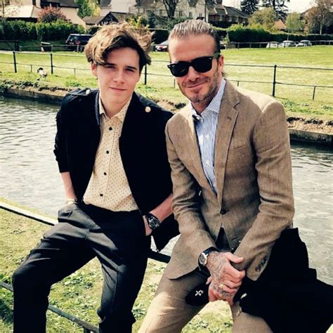 Photos From Every Time David And Brooklyn Beckham Were Twinning